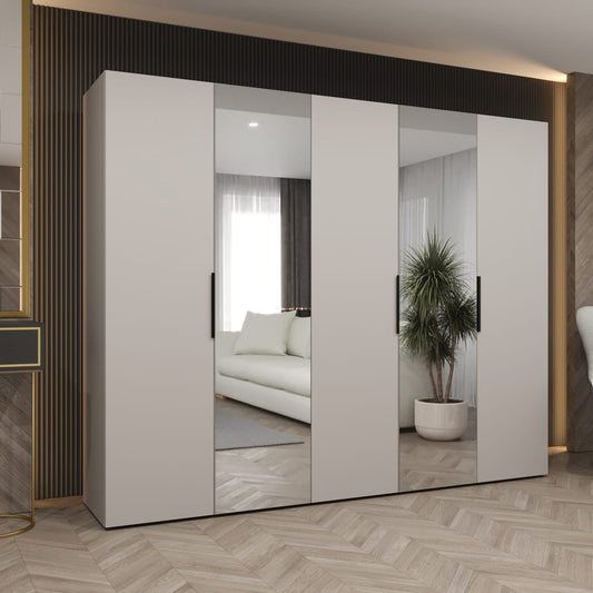 Marbella II Hinged Door Wardrobe 250cm