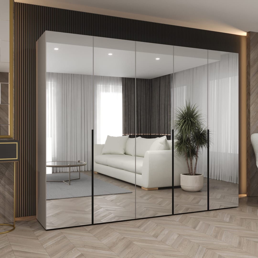 Alicante III Hinged Door Wardrobe 250cm