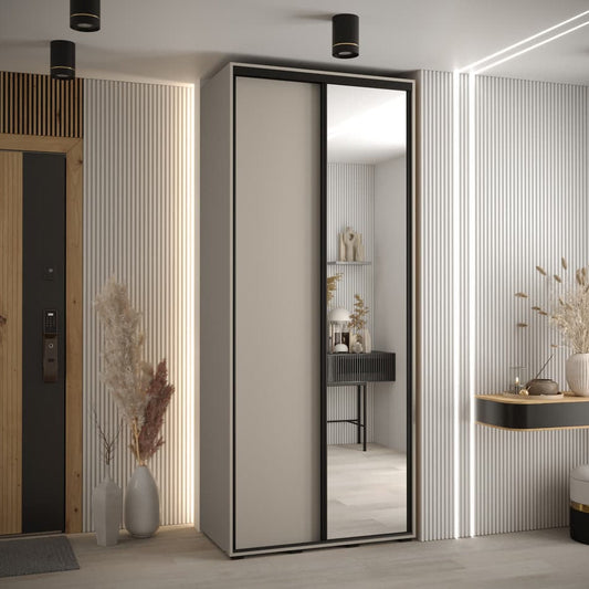 Dakota III Sliding Door Wardrobe 120cm