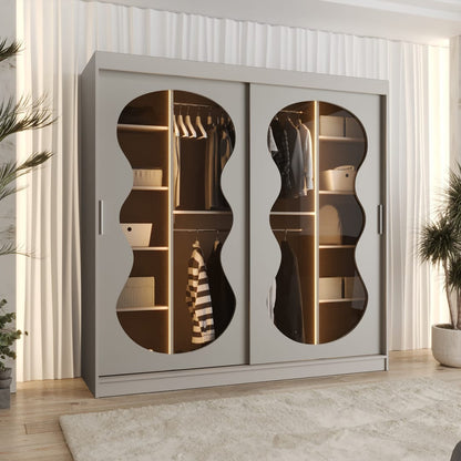Bahrain III Sliding Door Wardrobe 200cm