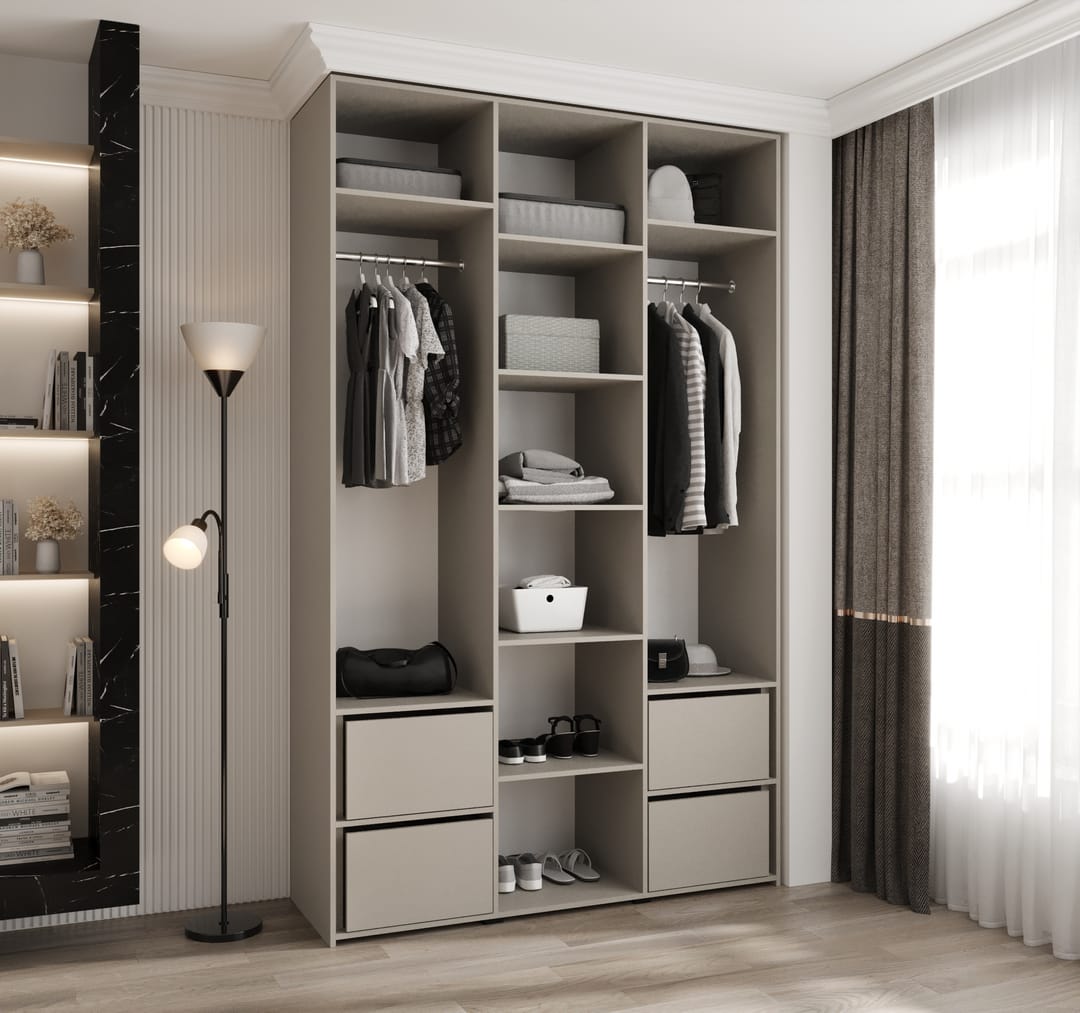 Como IV Hinged Door Wardrobe 150cm