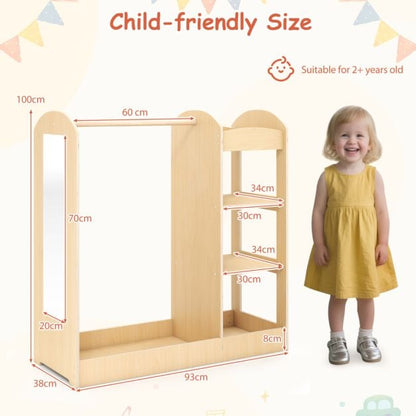 Kids Creative Play Bundle: Dress-Up Storage, Vanity & Art Table