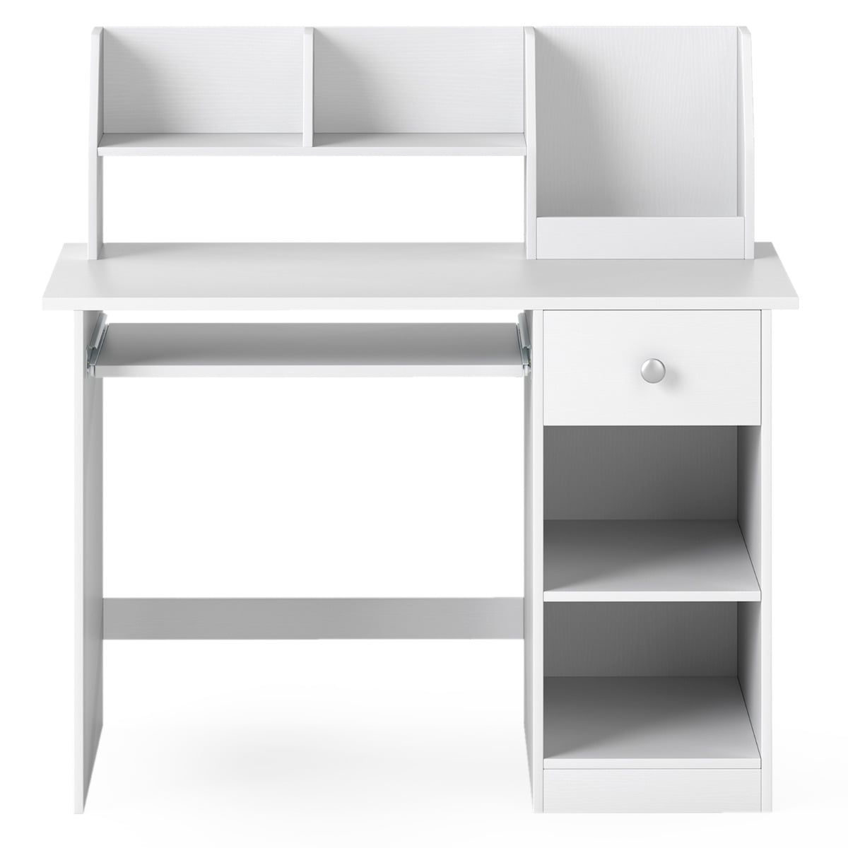 Kids Study Desk Multifunctional Student Desk-White