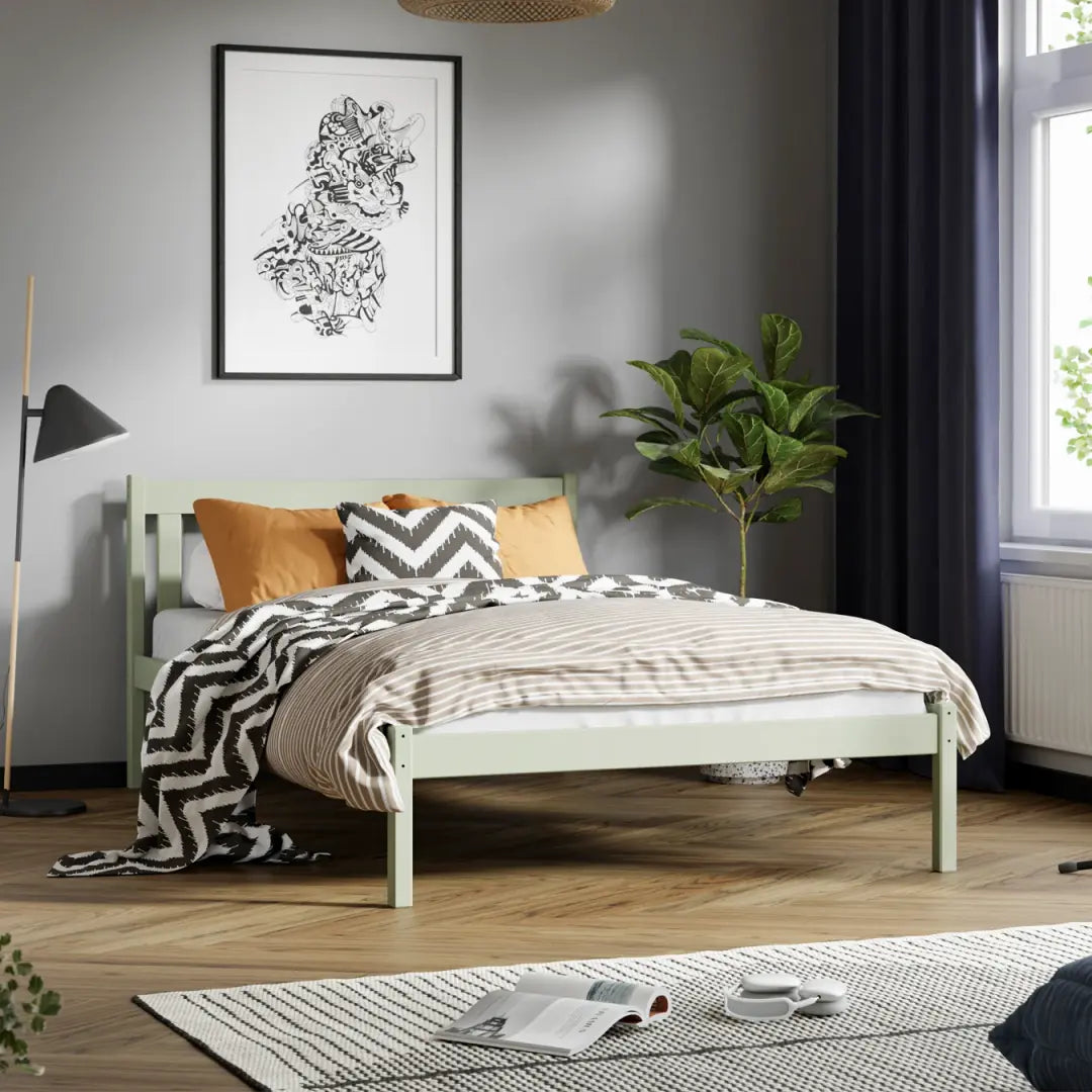 Wooden Bed Teen [EU Small Double]