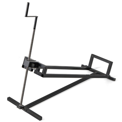 Lawn Mower Lift Jack Riding Mower Lift with Adjustable Height and Angle-Black