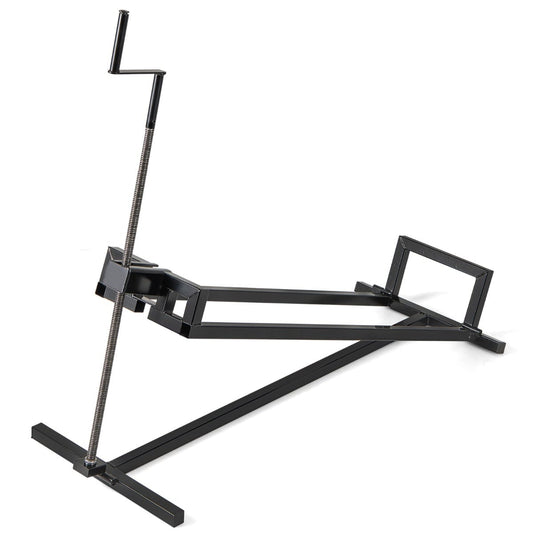 Lawn Mower Lift Jack Riding Mower Lift with Adjustable Height and Angle-Black