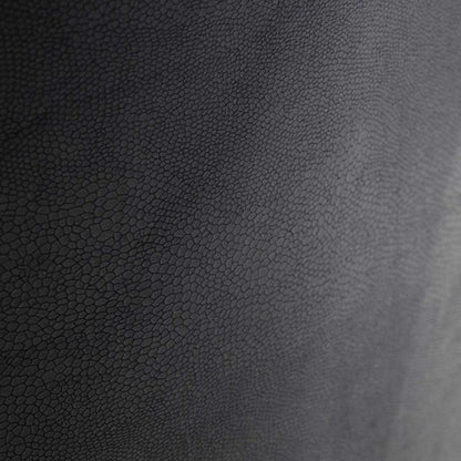 Ferol Fabric Footstool - Black/Grey