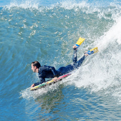 Lightweight Body Board with EPS Core and XPE Deck and HDPE Bottom for Beach Sea and Pool-M