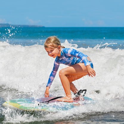 Lightweight Body Board with EPS Core and XPE Deck and HDPE Bottom for Beach Sea and Pool-M
