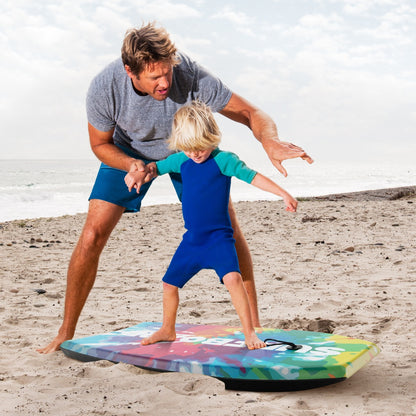 Lightweight Body Board with EPS Core and XPE Deck and HDPE Bottom for Beach Sea and Pool-S
