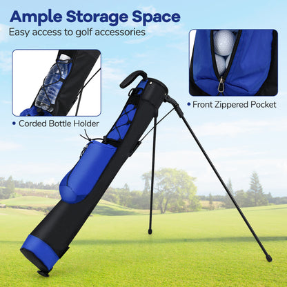 Lightweight Golf Bag for The Driving Range-Blue