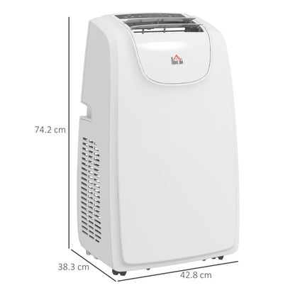 HOMCOM 12,000 BTU Multi-Mode Mobile Air Conditioner - White