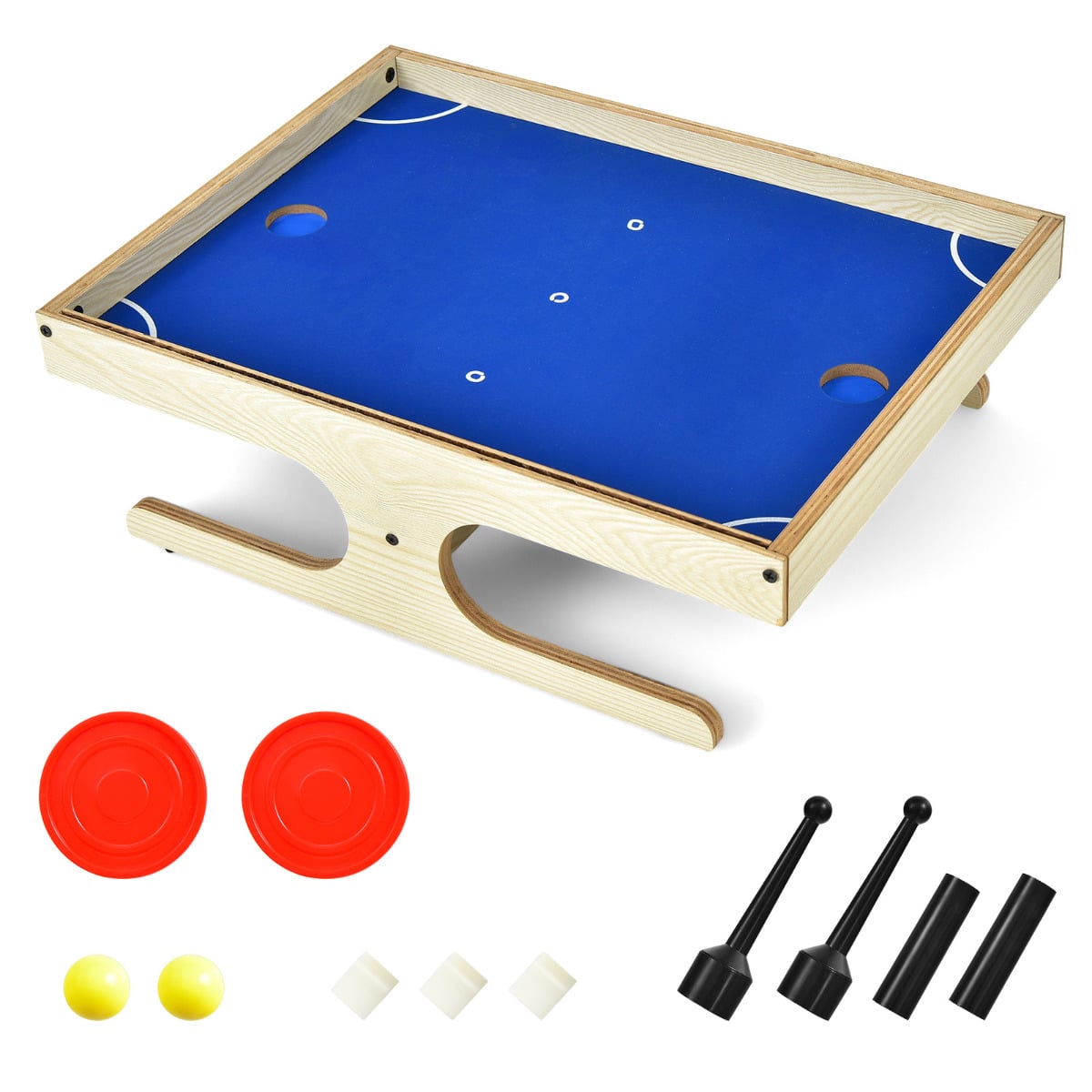 Magnetic Mini Foosball Table with Balls and Handle Sets