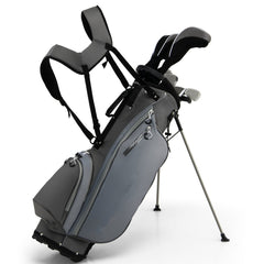 Men's Complete Golf Clubs Package Set 10 Pieces-Grey