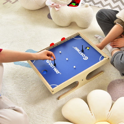Table Game Magnetic Board Game for 2 Players Mini Table Football with 2 Balls and 2 Handles 45 x 33.5 x 14 CM