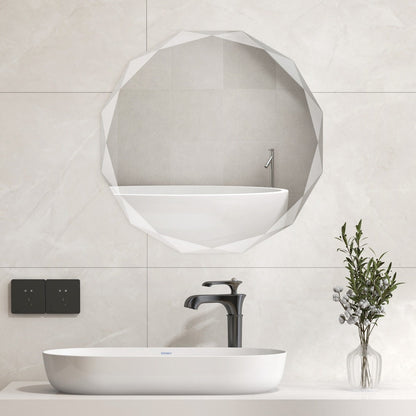 Premium Silver Polished Frameless Wall Mount Mirror