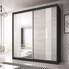 Multi 32 Sliding Door Wardrobe 183cm