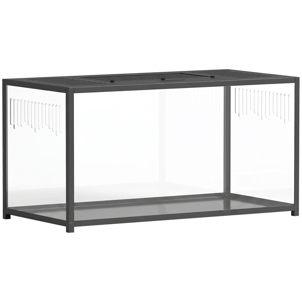 PawHut Large Hamster Cage, Chewproof Metal Rat Cage with Openable Top for Syrian Dwarf Hamster, Gerbil, 100 x 50 x 52.5 cm
