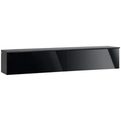 HOMCOM 160cm High Gloss Floating TV Unit Stand for TVs up to 70