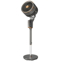 HOMCOM 20 dB Silent Standing Fan for Bedroom, 46