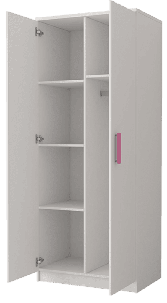 Smyk SM-06 Hinged Wardrobe 80cm