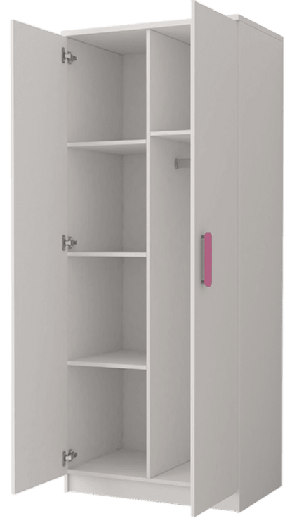 Smyk SM-06 Hinged Wardrobe 80cm