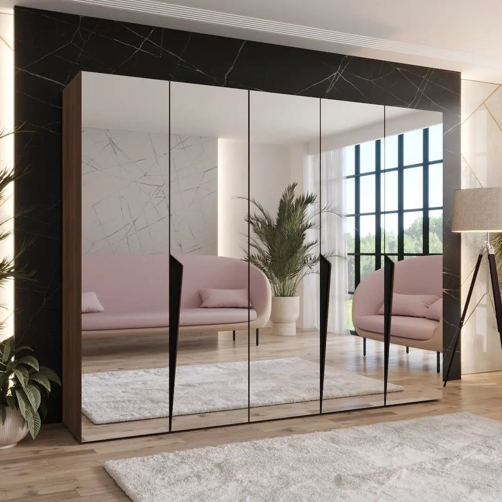 Piano III Hinged Door Wardrobe 250cm