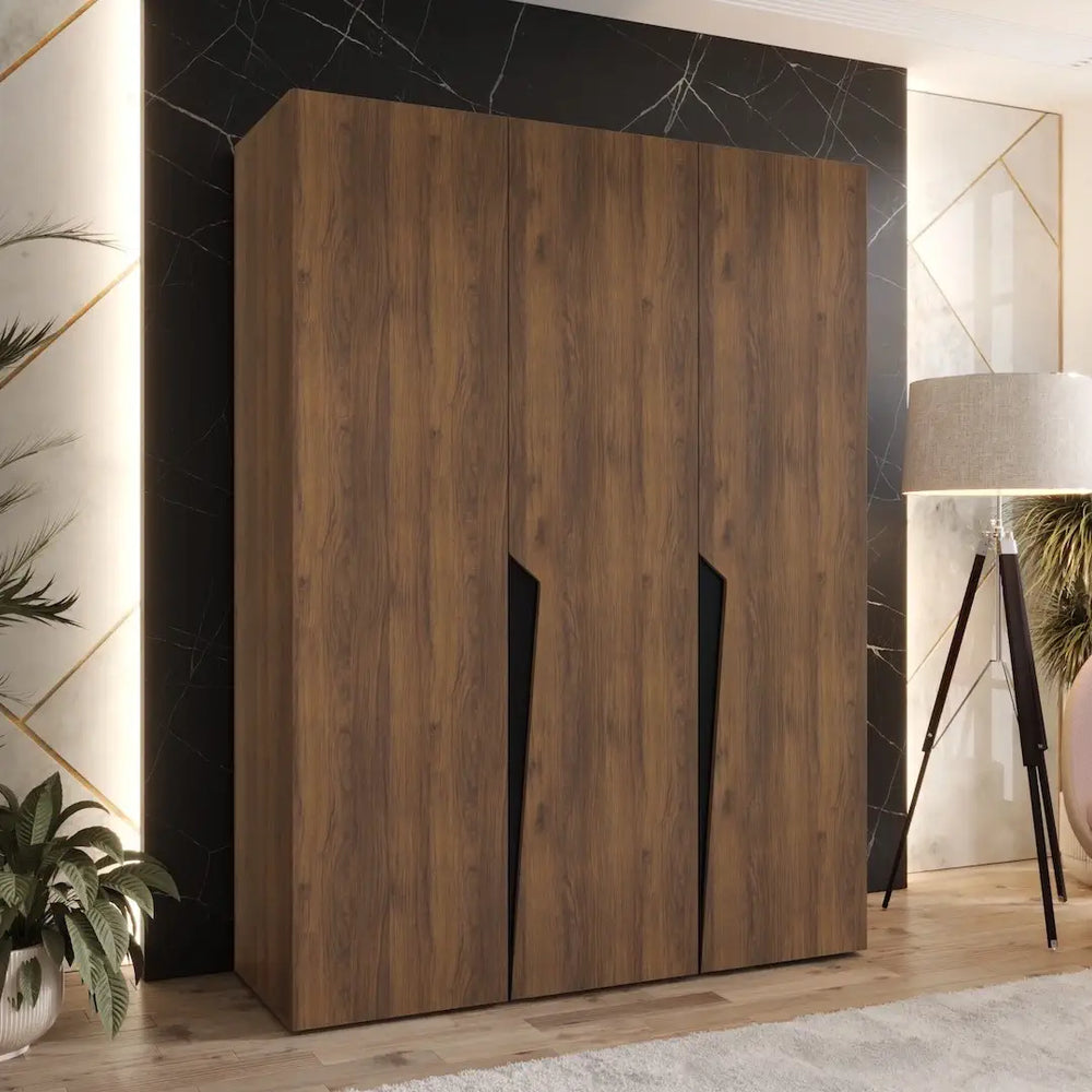Piano I Hinged Door Wardrobe 150cm