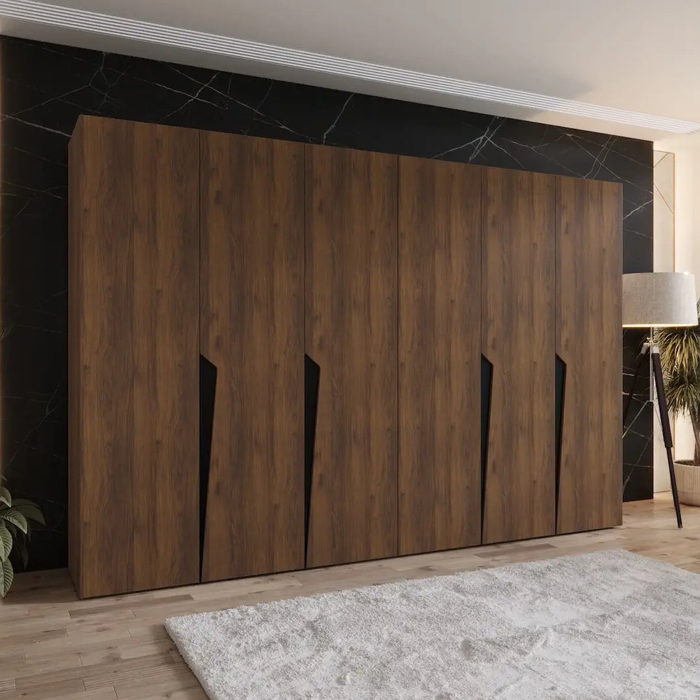 Piano I Hinged Door Wardrobe 300cm