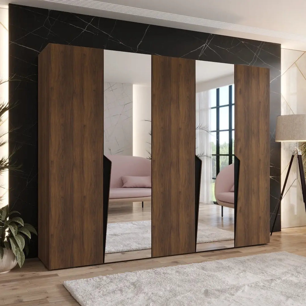 Piano II Hinged Door Wardrobe 250cm