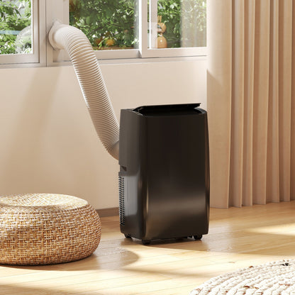HOMCOM Portable Air Conditioner 12000 BTU, 4-in-1 Air Conditioning Unit, Dehumidifier, Cooling, Fan, Sleep Mode with 3 Speeds