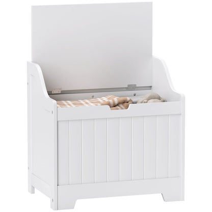 HOMCOM 61L Home Storage Chest - White