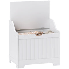 HOMCOM 61L Home Storage Chest - White