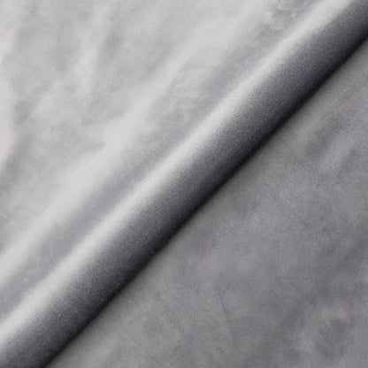 Blake Grey Plush Velvet Corner Sofa - Right and Left Arm