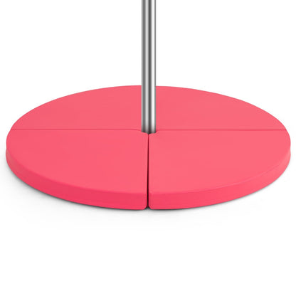 Pole Dance Crash Mat with EPE Foam for Gym and Home-Pink