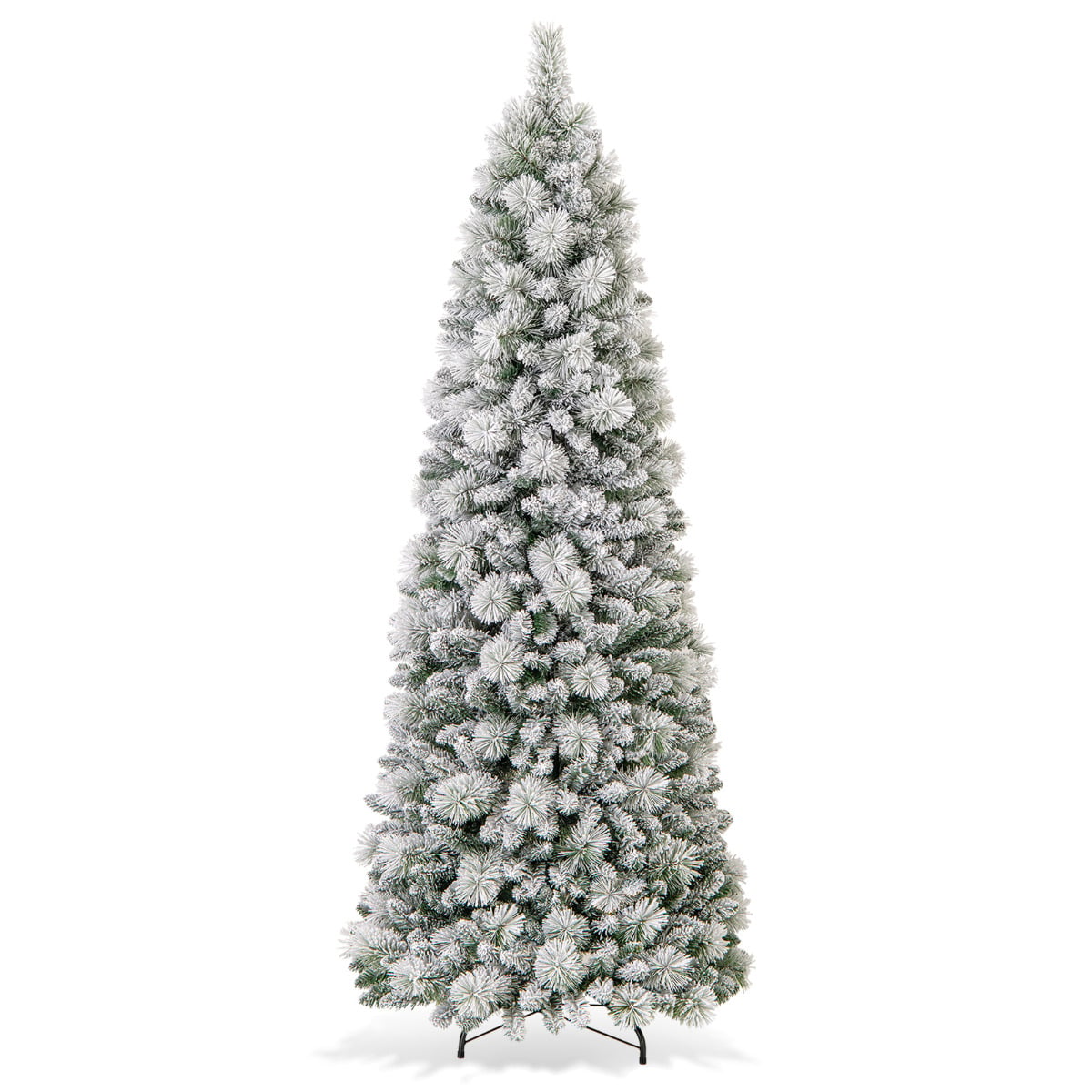 Pop up Artificial Christmas Tree with PVC Tips and Pine Needles-210 cm