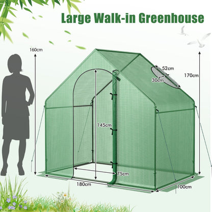 Portable Outdoor Warm House for Winter with PE Cover and Rustproof PE-Coated Metal Frame