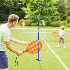 3-Level Height-Adjustable Portable Tetherball Set with Ball