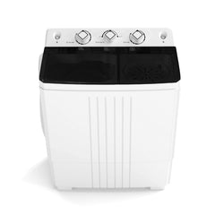 Portable Washing Machine with Drain Pump for Apartment Dorm-Black