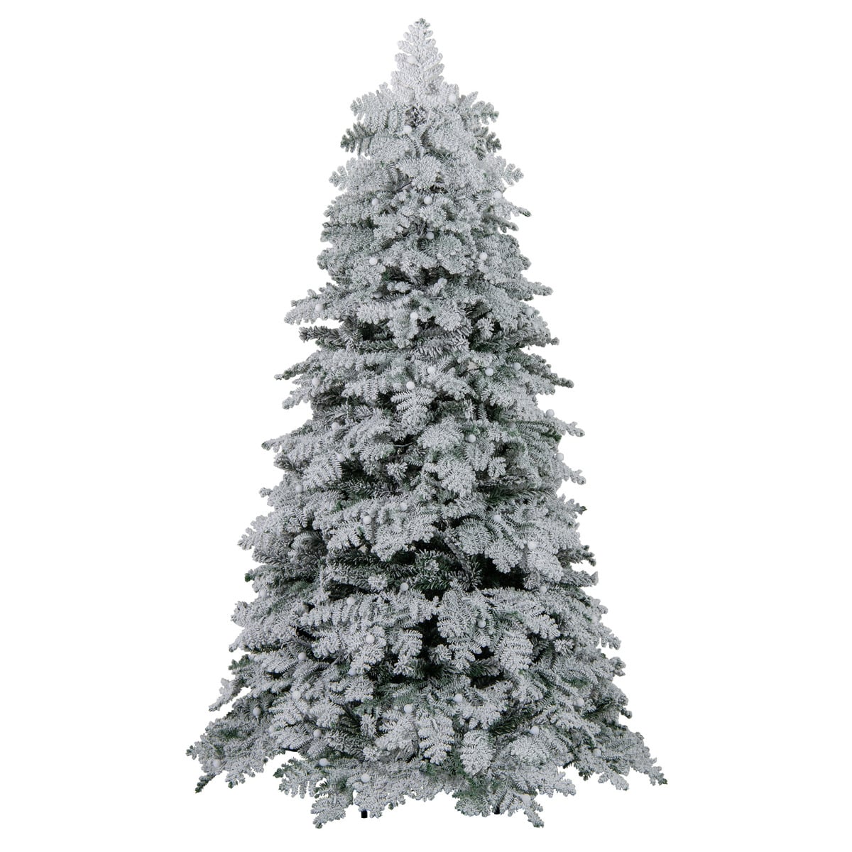 Pre-Lit Artificial Christmas Tree with Mixed Branch Tips-180 cm