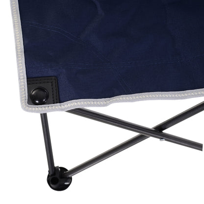 Outsunny Oxford Cloth 4-Seater Camping Table & Chair Set Blue