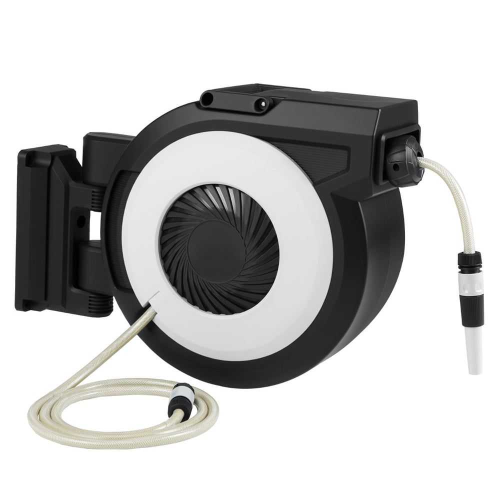 Retractable Garden Hose Reel 30 M Water Hose with 2 M Lead in Hose