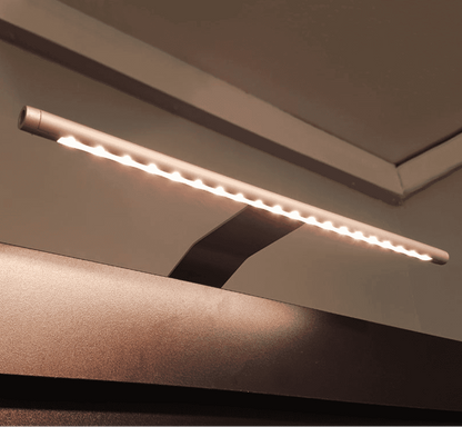 Modern kitchen lighting fixture on a neutral background