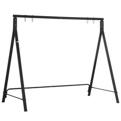 Outsunny Steel Frame Multi-Swing Seat Frame - Black