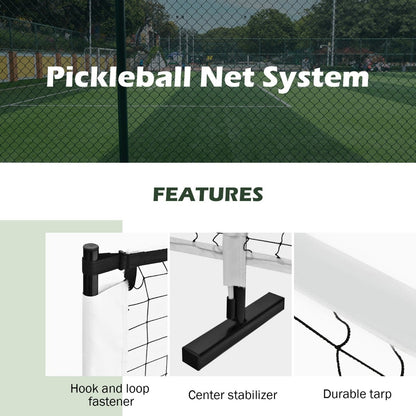 Offical Size Net System with Steel Pipes Strong and Carry Bag