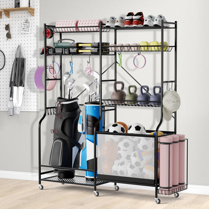 Sports Equipment Organizer for Garage