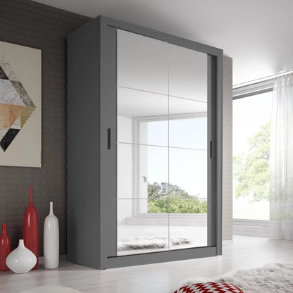 Artimas19 - 2 Sliding Door Wardrobe 120cm - Grey