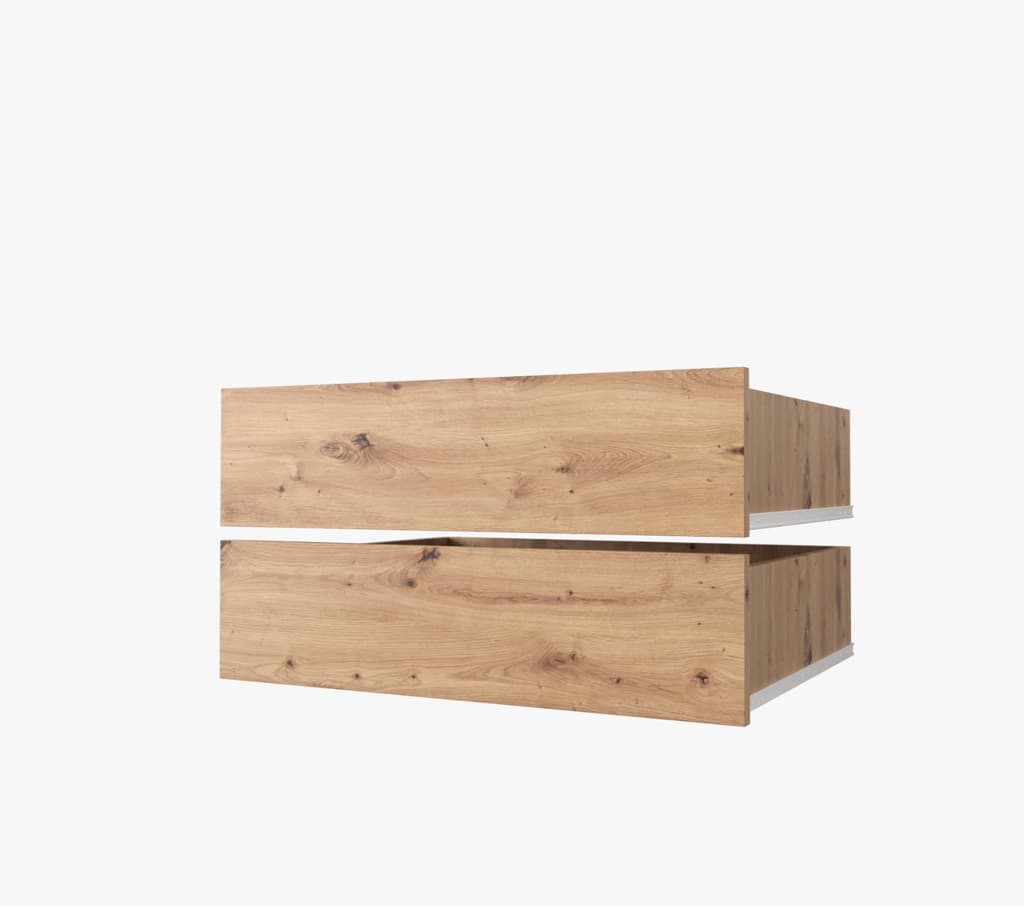 Additional Drawers For Cannes Wardrobe [Set Of Two]