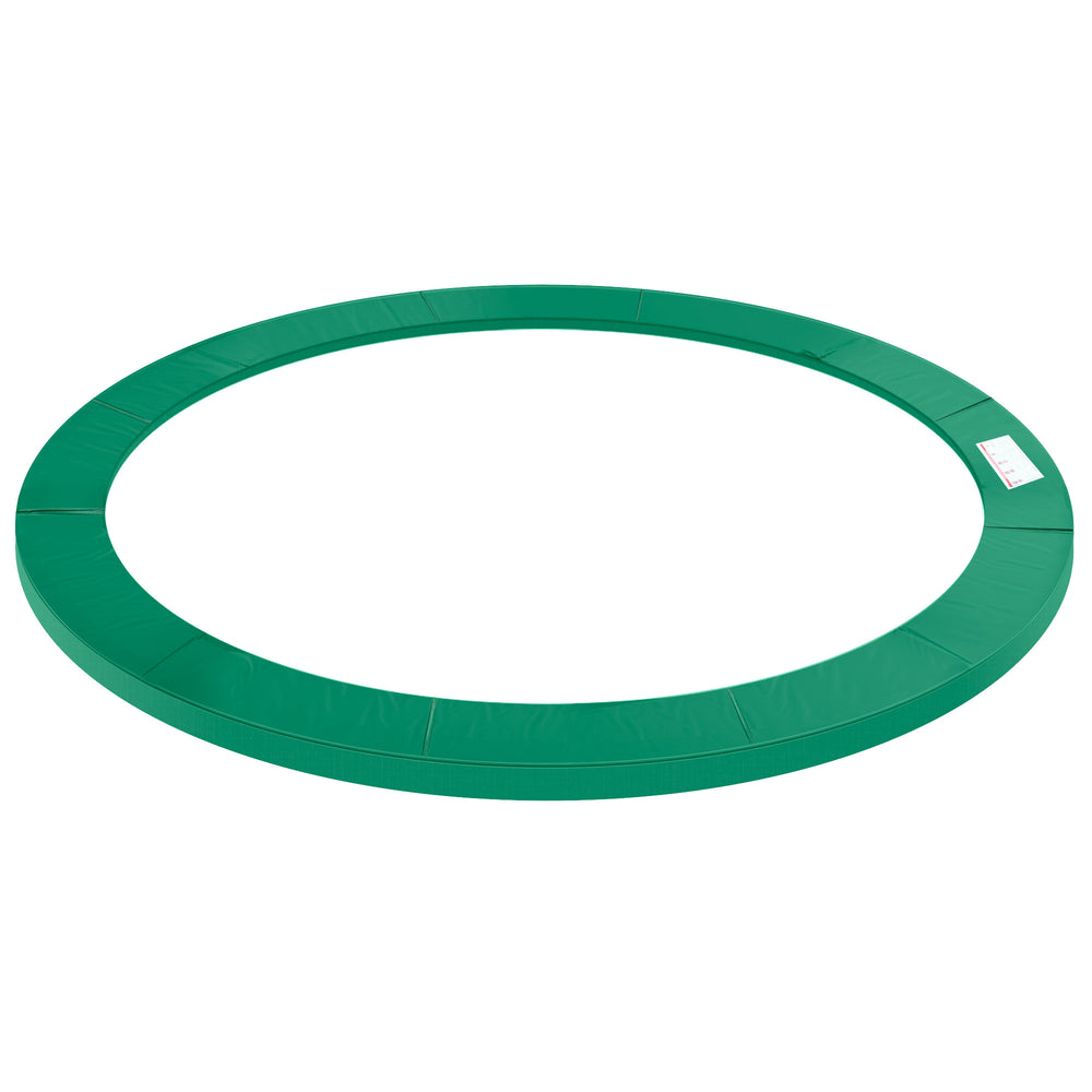 HOMCOM 12FT Replacement Trampoline Pad Thick Foam Safety Î¦366cm Spring Cover Bounce Padding - Green
