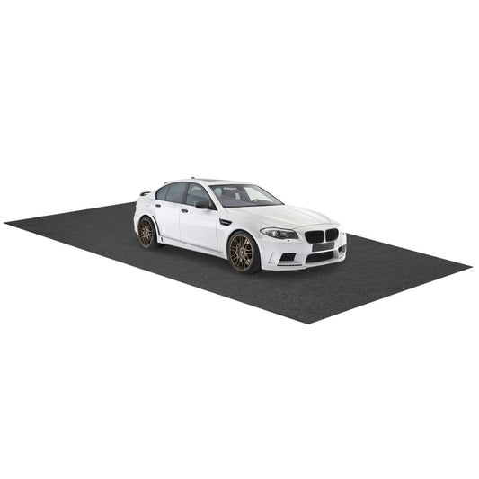 Waterproof Floor Mat 800 x 220 cm Reusable and Washable Car Anti-Slip Mat with Absorbent Double-Sided Adhesive Tape Grey